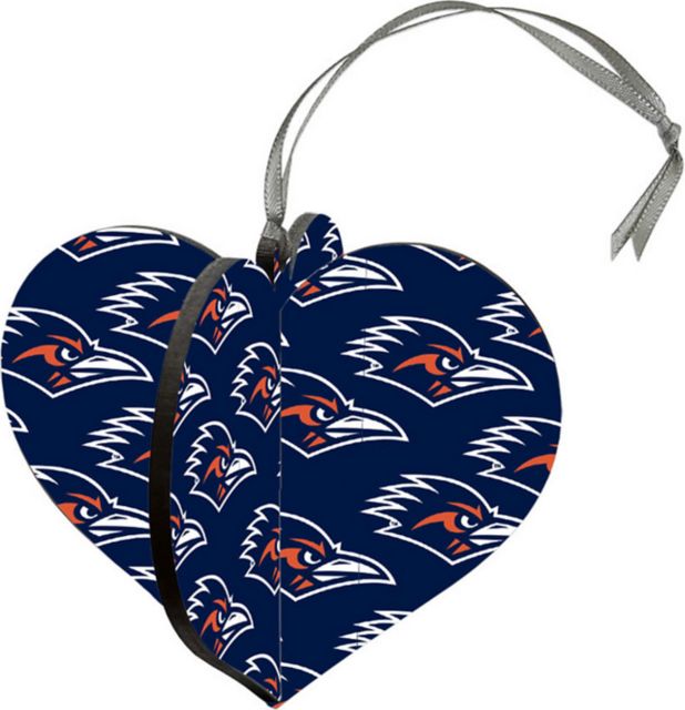 University of Texas San Antonio 3D Heart Ornament