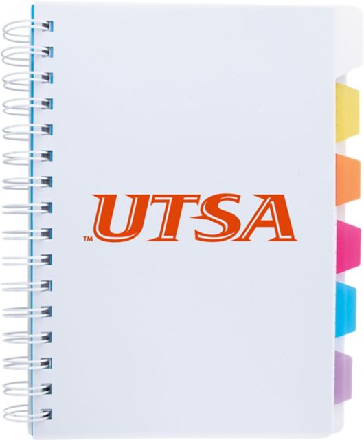 University of Texas San Antonio Notebook with Tabs