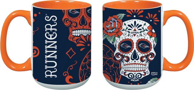 University of Texas San Antonio Dia De Los Muertos 15oz Mug