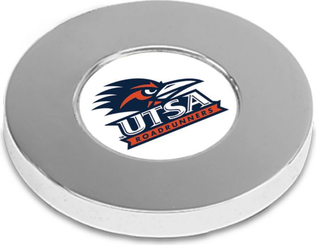 CSI Silver Paperwitheight (Gift Boxed) With Colored Medallion - ONLINE ONLY