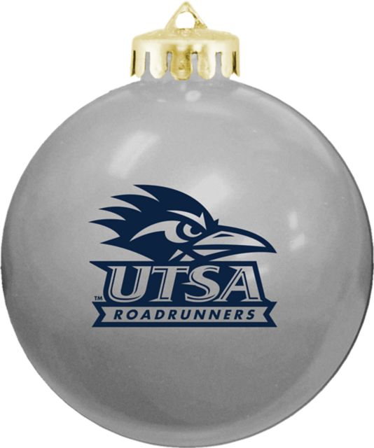 University of Texas San Antonio Roadrunners Round Shatterproof Ornament