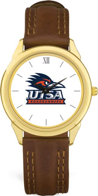 CSI Brownleather Wristwatch With  Colored Medallion - ONLINE ONLY