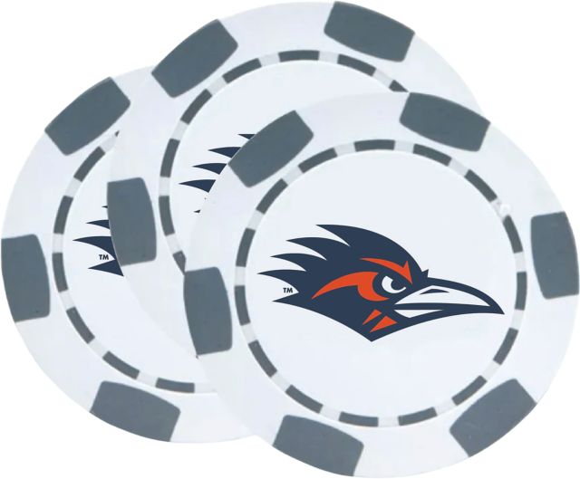 University of Texas San Antonio Chip Ball Marker 3 Pack