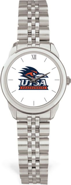 CSI Women's Silver Rolled Link Watch (Gift Boxed)  With Colored Medallion - ONLINE ONLY