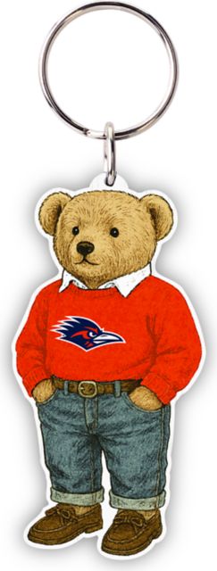 University of Texas San Antonio Teddy Bear Keychain