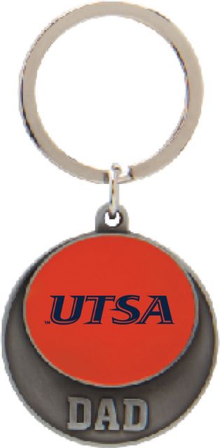 University of Texas San Antonio Dad Keychain