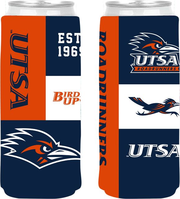 University of Texas San Antonio Roadrunners Slim Can Coozie