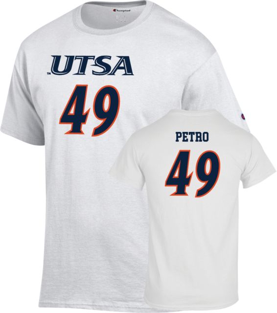 UTSA Football T-Shirt Michael Petro - 49 - ONLINE ONLY