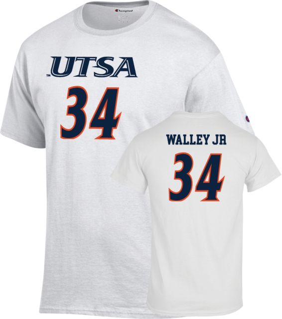 UTSA Football T-Shirt James Walley Jr - 34 - ONLINE ONLY
