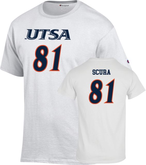 UTSA Football T-Shirt Devin Scura - 81 - ONLINE ONLY