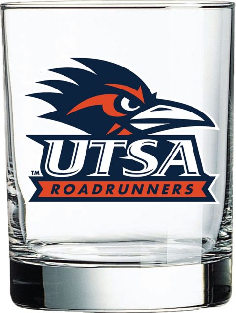 University of Texas San Antonio Roadrunners Double Old Fashioned 14 oz. Glass