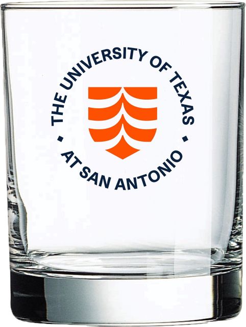 University of Texas San Antonio Double Old Fashioned 14 oz. Glass