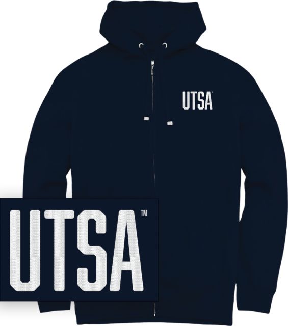 University of Texas San Antonio Chainstitch Full Zip Hooded Sweatshirt