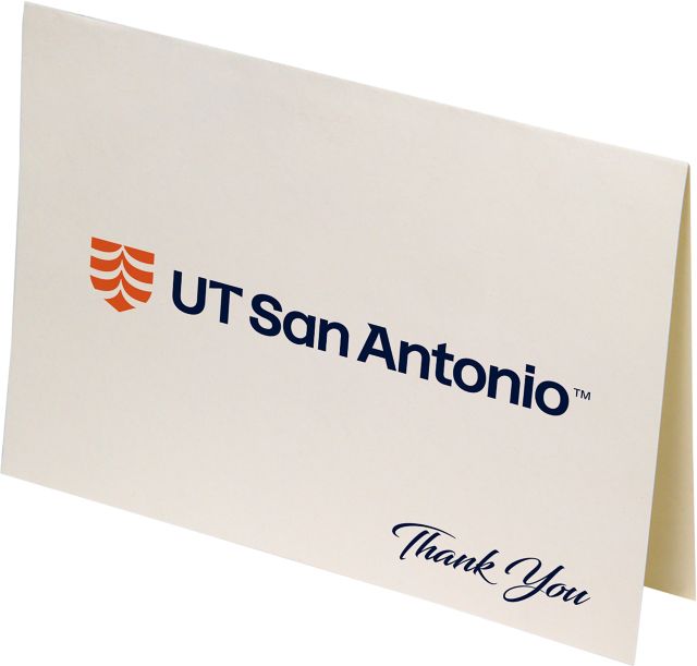 University of Texas San Antonio 10 Pack Thank You Notecard