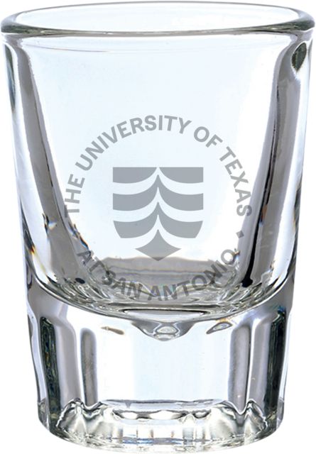 University of Texas San Antonio Collectors Glass