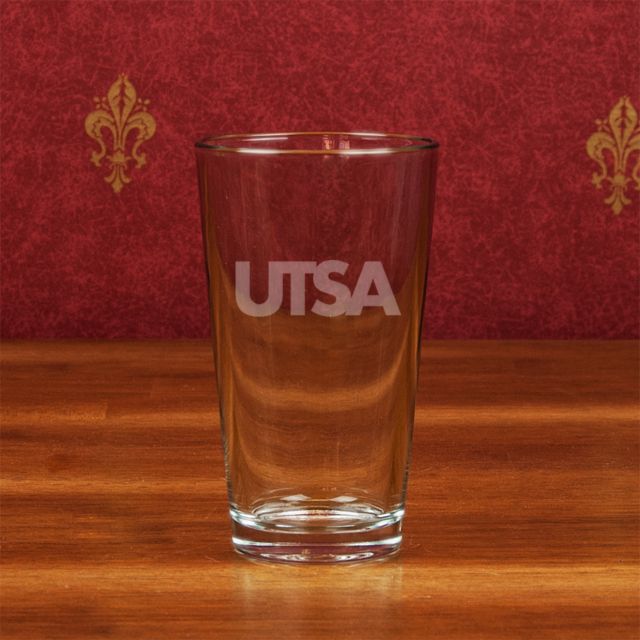 University of Texas San Antonio 16 oz. Mixing Glass