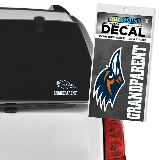 University of Texas San Antonio Grandparent Decal