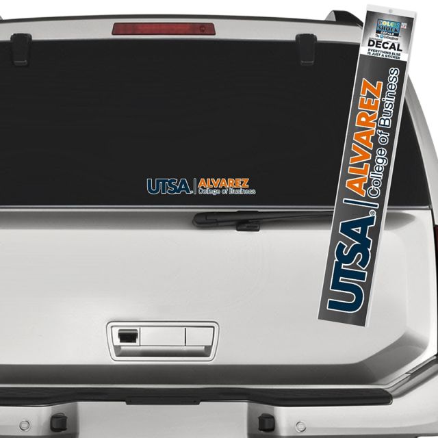 University of Texas San Antonio Alvarez College  of Business Decal