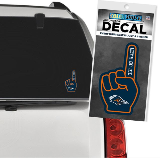 University of Texas San Antonio Let's Go Decal