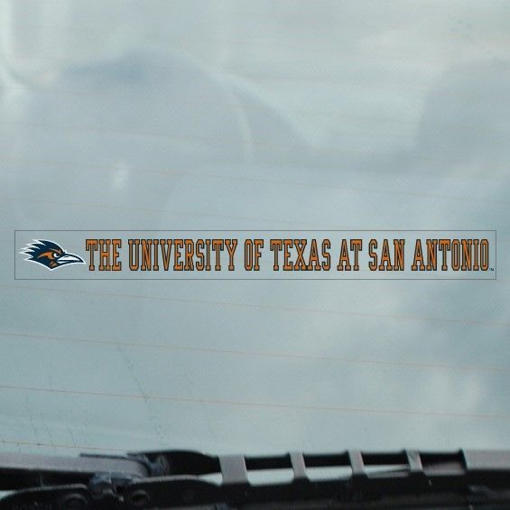 University of Texas San Antonio Roadrunners Strip Decal