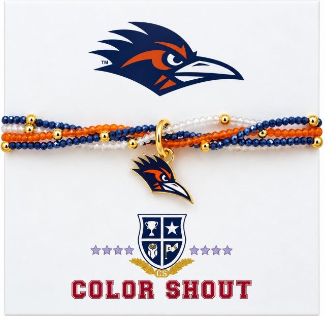 University of Texas San Antonio Gemstone Bracelet Set