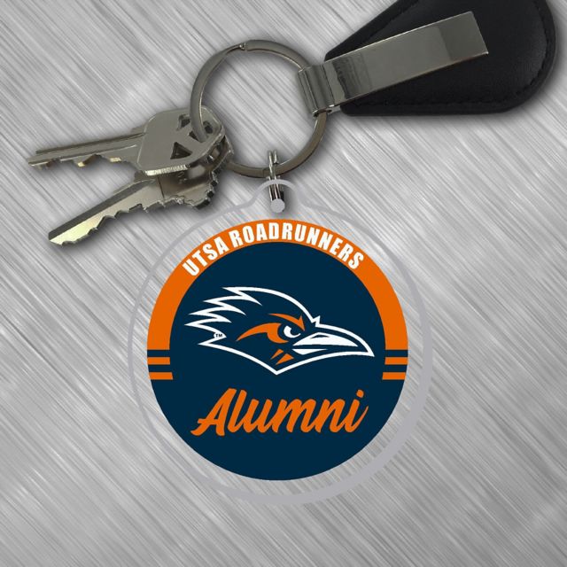 University of Texas San Antonio Roadrunners Laser Cut Keytag