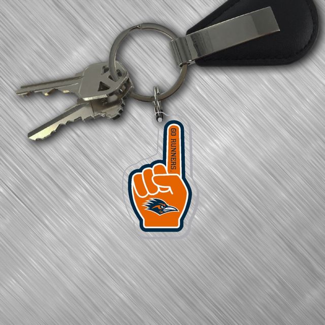 University of Texas San Antonio Roadrunners Keychain