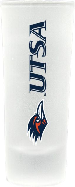 University of Texas San Antonio Frosted Collector's Glass