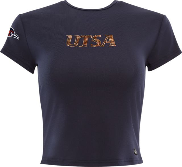 University of Texas San Antonio Roadrunners Women's Crop Short Sleeve T-shirt