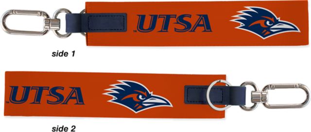 University of Texas San Antonio Roadrunners Carabiner Strap Keychain