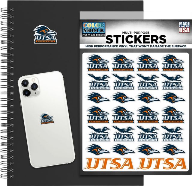 University of Texas San Antonio Sticker Sheet