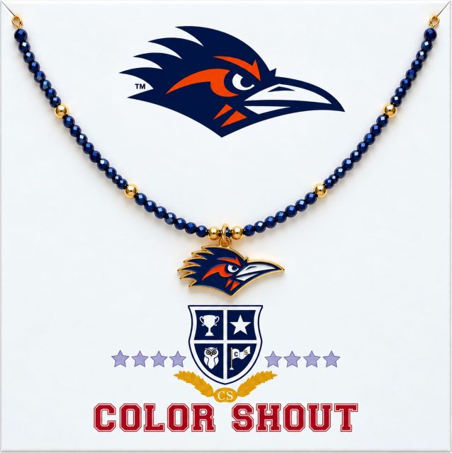 University of Texas San Antonio Bead Neckalce