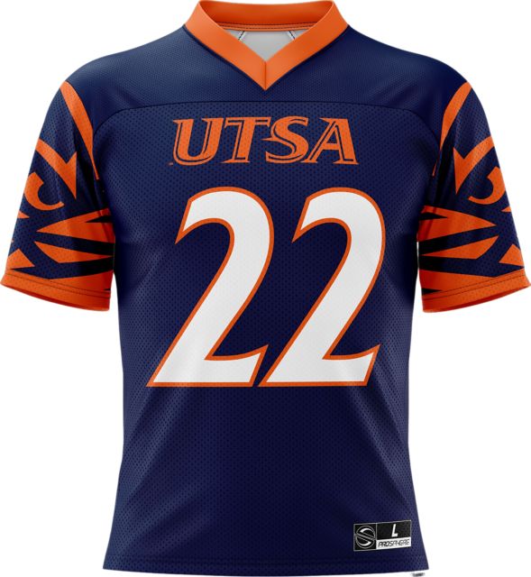 Mens Replica -Style Football Jersey in Navy (Blank Parent Jersey
