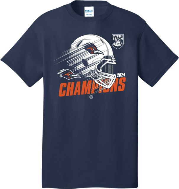 University of Texas San Antonio Football 2024 Myrtle Beach Bowl Champions Short Sleeve T-Shirt