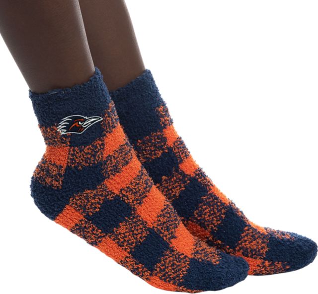 University of Texas San Antonio Buffalo Check Socks