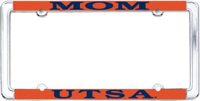 University of Texas San Antonio Mom Chrome License Plate Frame