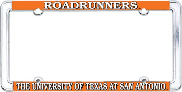 University of Texas San Antonio Roadrunners Thin Dome License Plate Frame