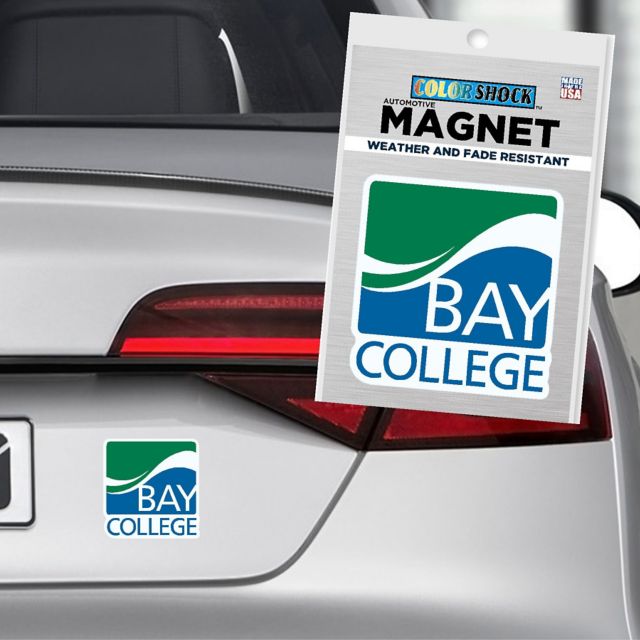 Bay College 4" x 4" Magnet