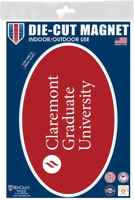 The Huntley Bookstore of The Claremont Colleges Oval Magnet