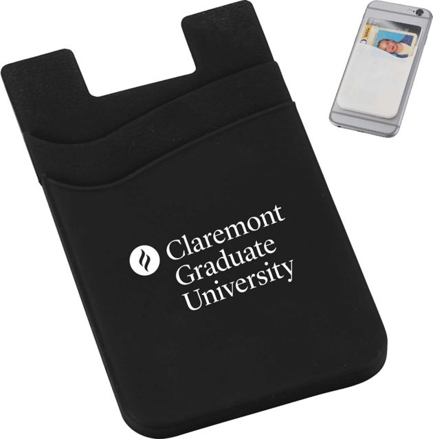 Claremont Graduate University Silicone Card Wallet