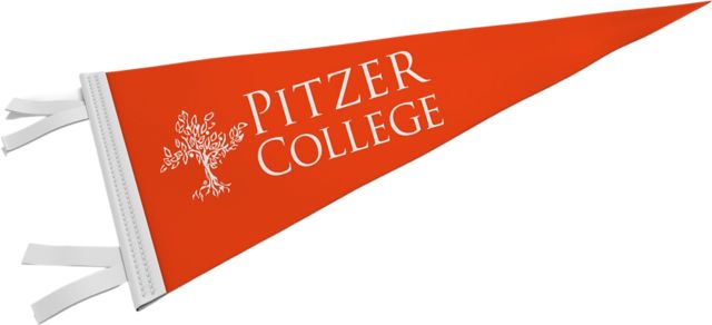 Pitzer College 9'' x 24'' Pennant