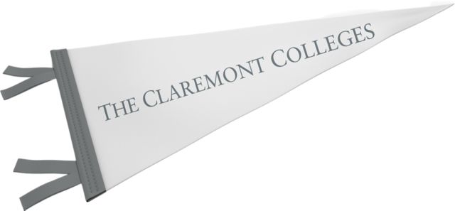 The Claremont Colleges 6'' x 15'' Pennant