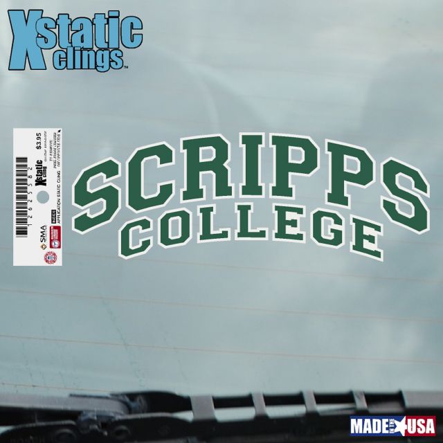 Scripps College          Cling Decal