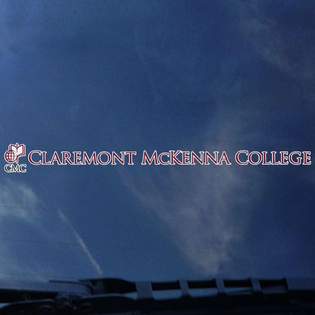 Claremont McKenna College Strip Decal