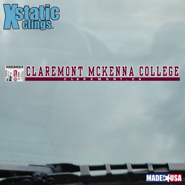 Claremont McKenna College Strip Decal