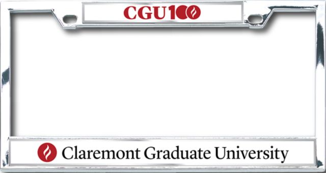 Claremont Graduate University License Plate Frame