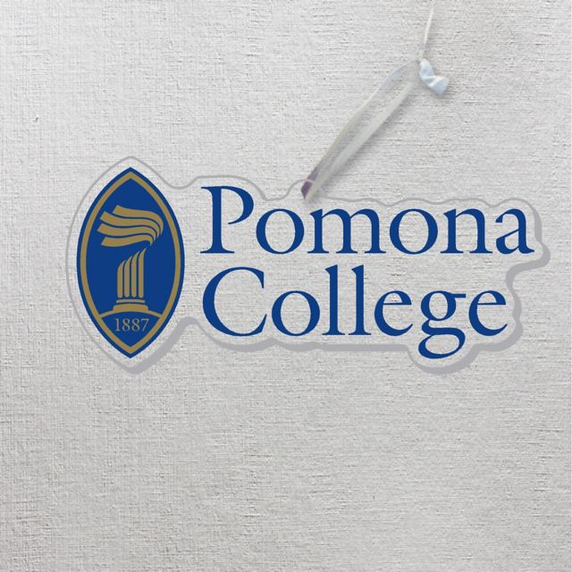 Pomona College 3"x4" Ornament