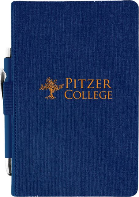 Pitzer College Journal with Pen