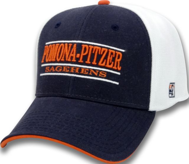 Pomona-Pitzer Sagehens Stretch Fitted Micro Mesh Cap