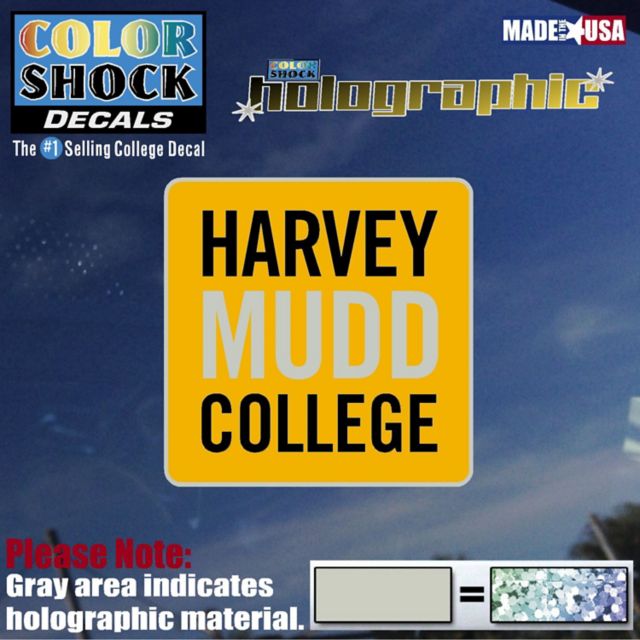 Harvey Mudd College Hologram Decal